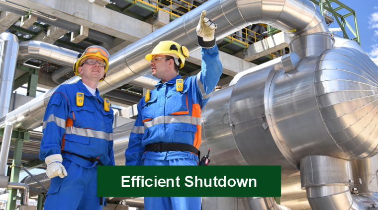 Managing Efficient Shutdown